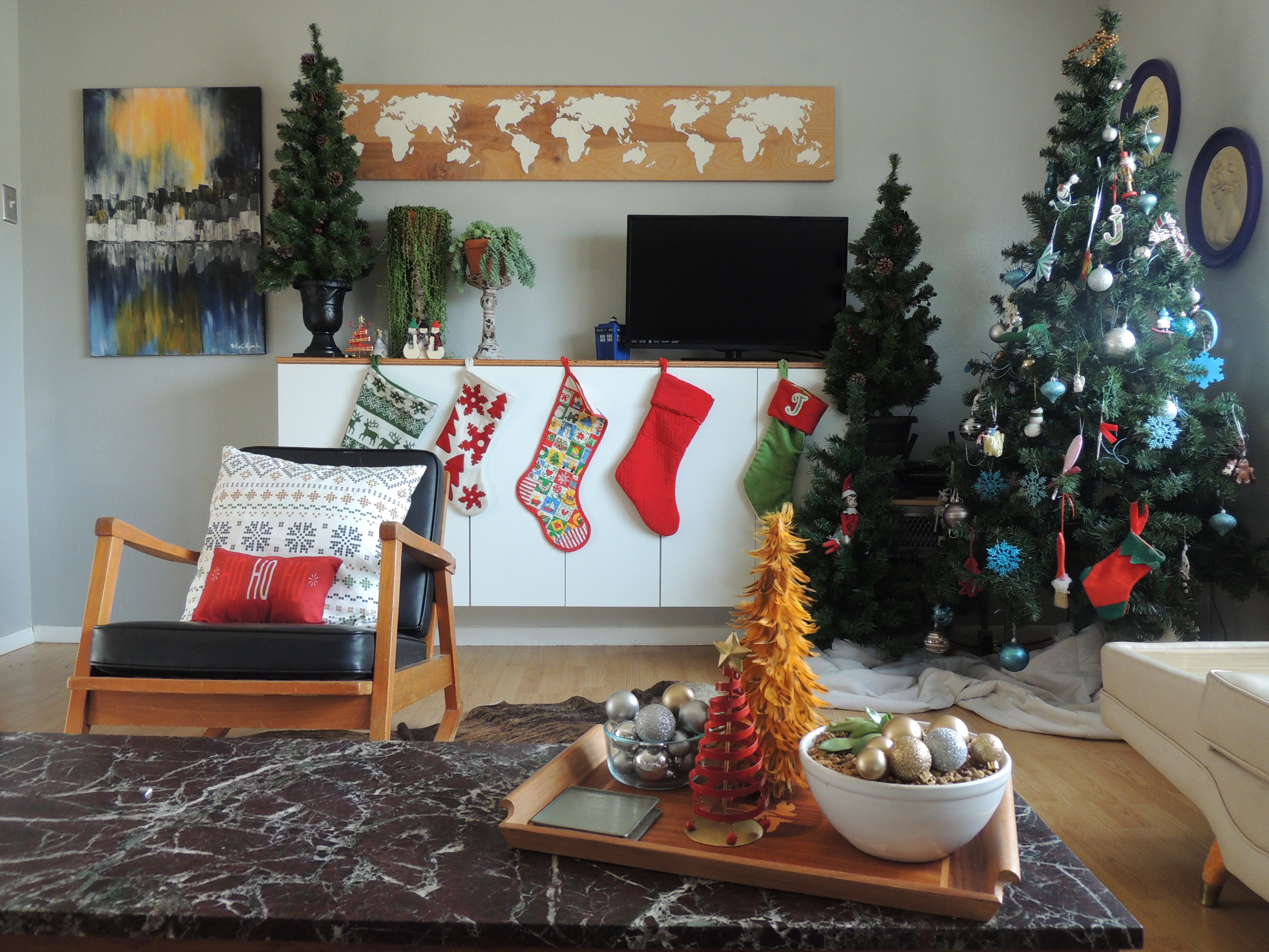 over done Christmas - the happy crazy house