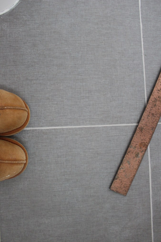 the happy crazy house master bathroom tile