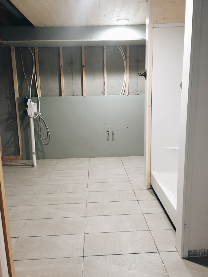 the happy crazy house basement bathroom